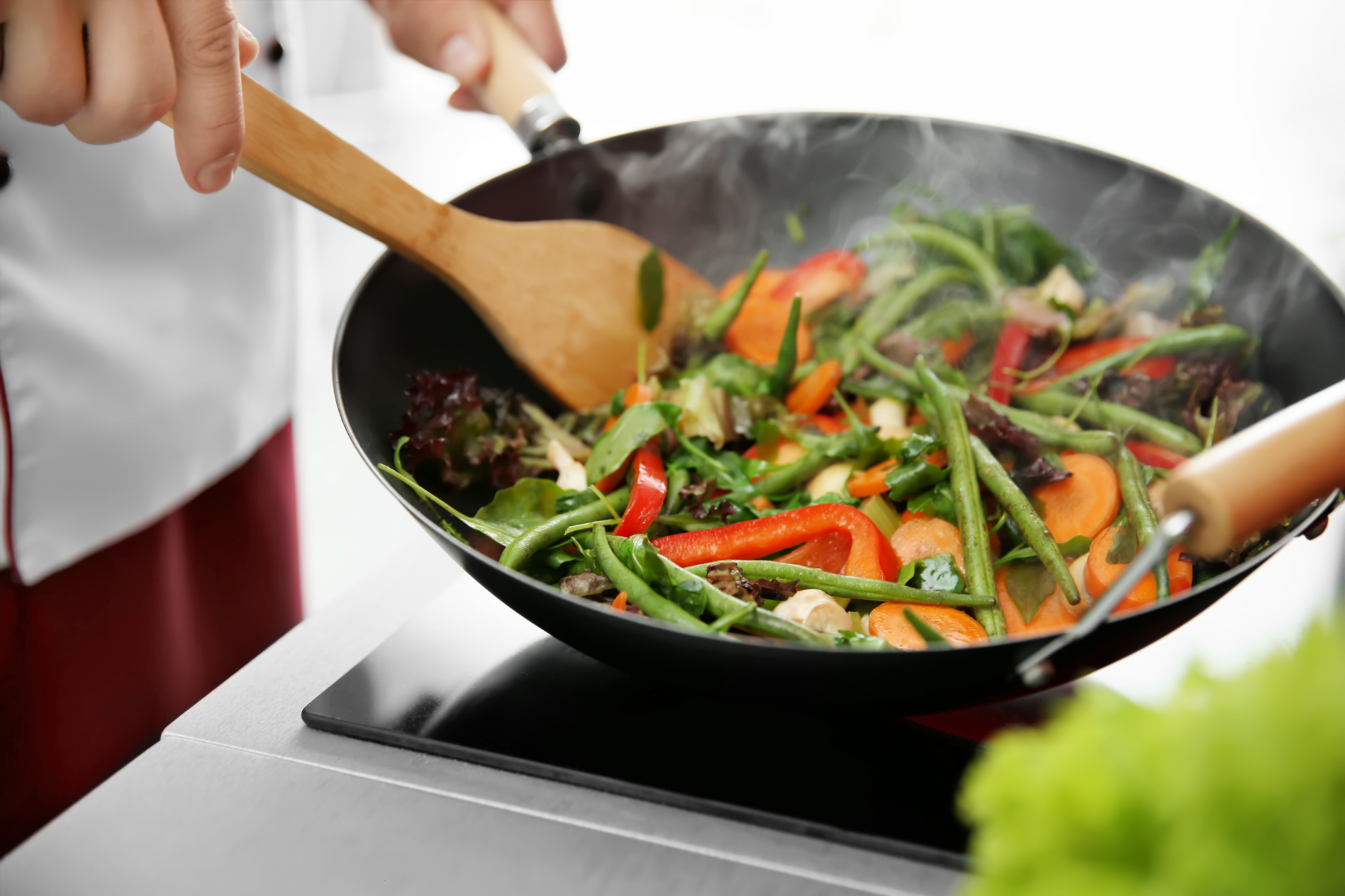 perfectly cooked food